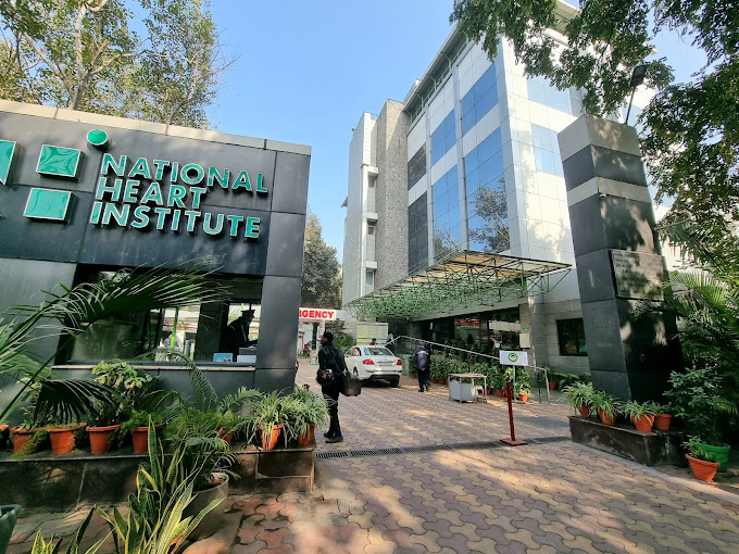 National Heart Institute building in New Delhi